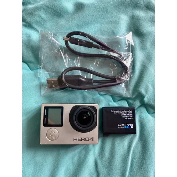 GOPRO HERO 4 SILVER BLACK (MULUS SECOND)