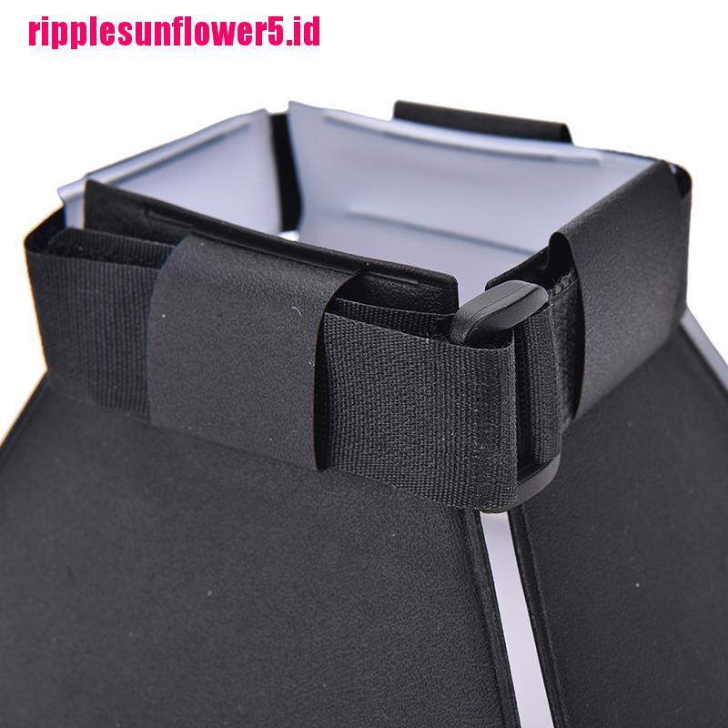 Softbox Diffuser Lampu Flash Portable 30x27cm Untuk Kamera Canon Nikon