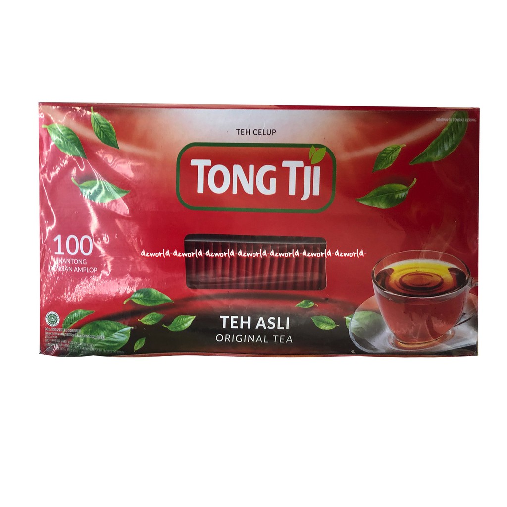 Jual Tong Tji Teh Asli 100 Sachet Minuman Teh Original Tea Teh Celup Tongji Merah Shopee Indonesia 6497