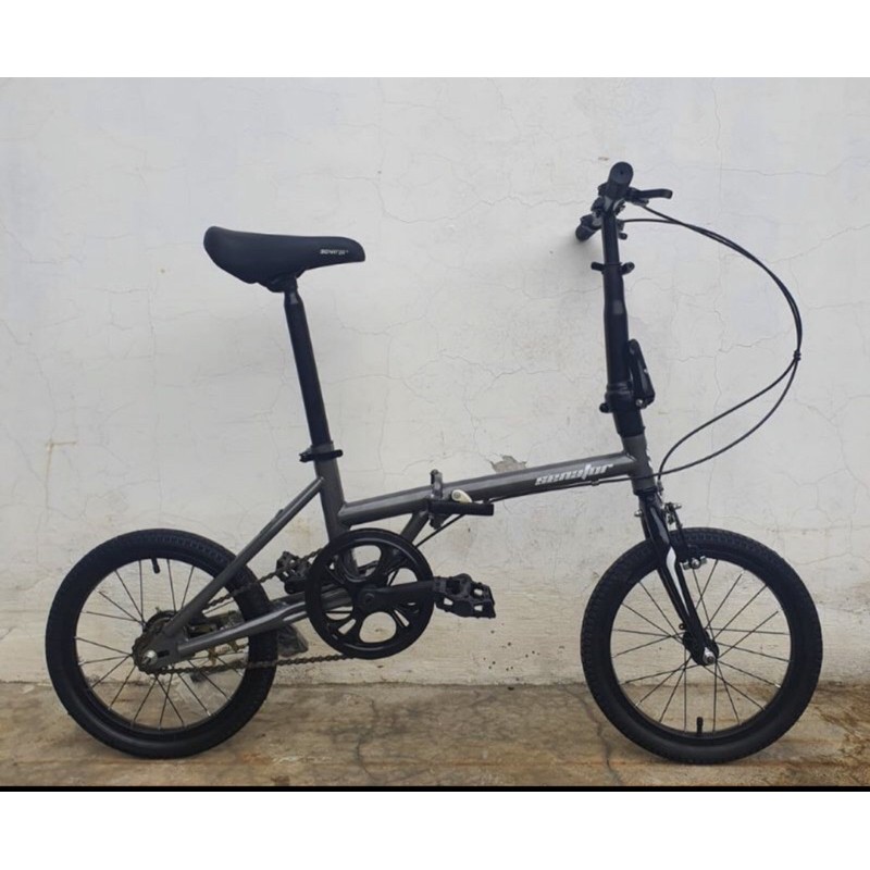 Sepeda Lipat Senator single speed 16 inch SNI COD cicilan kredit mirip troy dan maximus-2