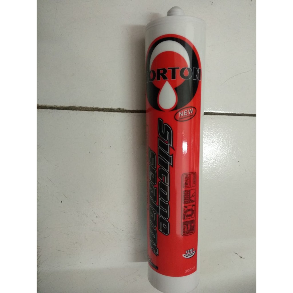 

Lem Silicone Sealant merk Norton (Hitam/Putih/Clear)