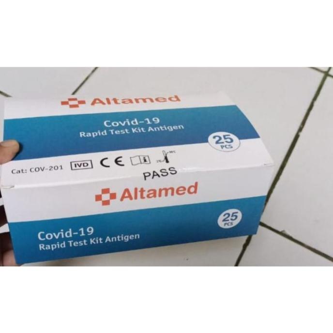 ORIGINAL SWAB RAPID ANTIGEN ALTAMED 25 TEST GHU65465U