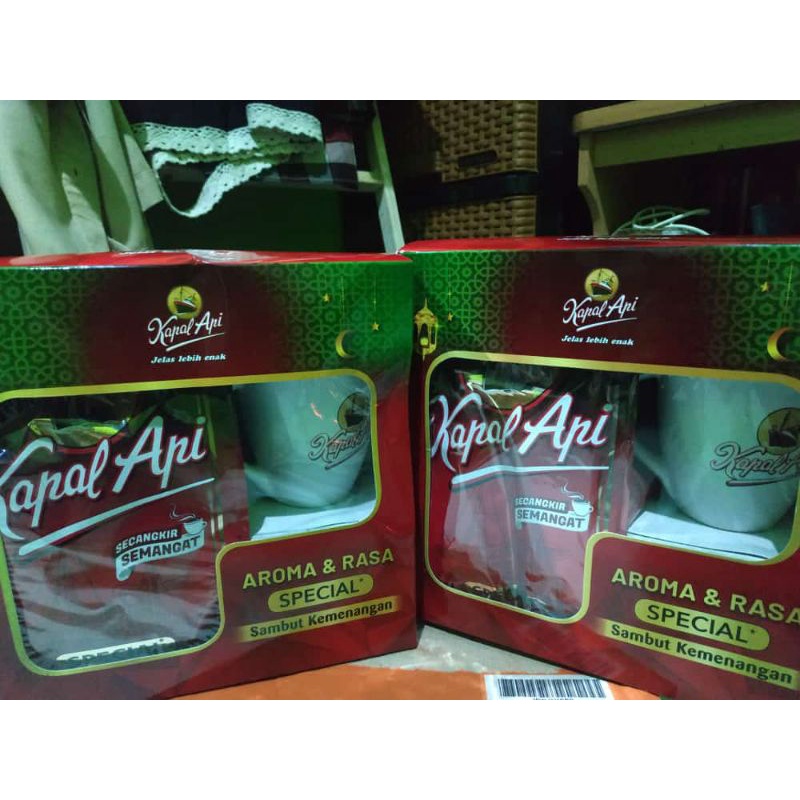 kopi kapal api 380gr free mug cantik