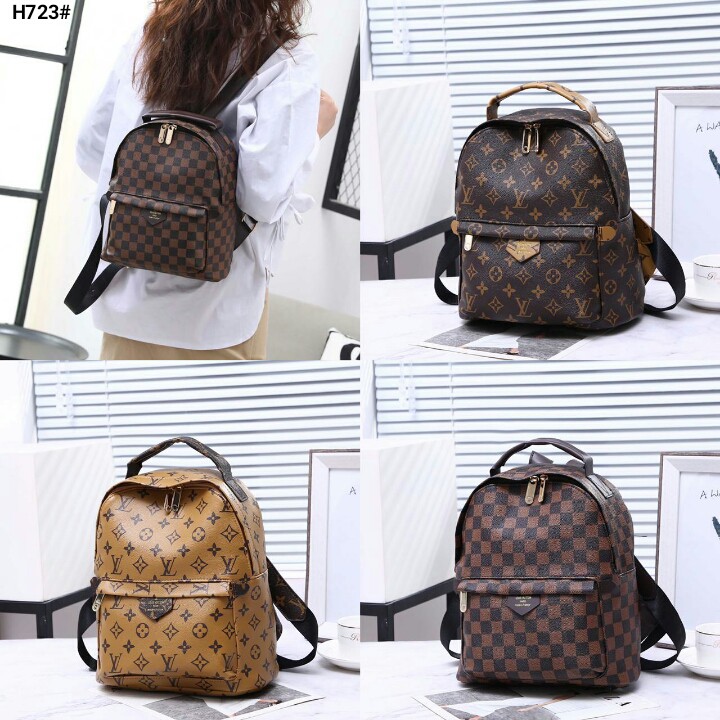 Tas Ransel Lv Louis Vuitton Palm Springs Backpack H723  UIO 94  batam impor original fashion branded