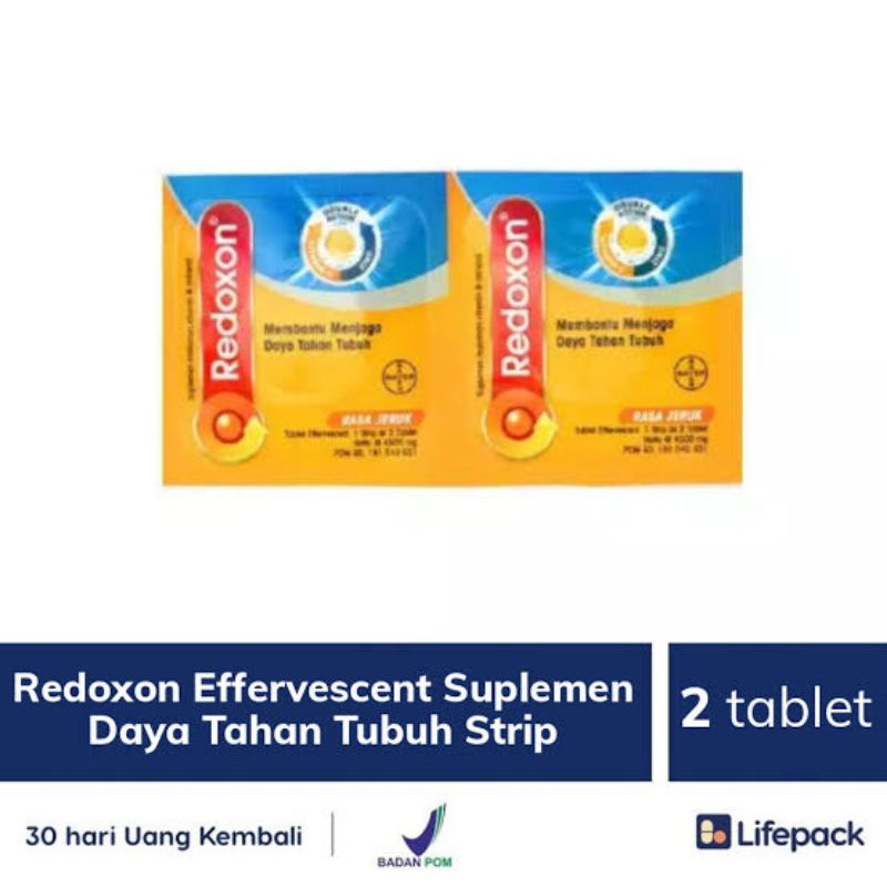 Redoxon Vitamin C / Membantu Menjaga Daya Tahan Tubuh / Suplement Kesehatan