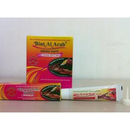 BANTING HARGA henna body decoration bint al arab merah -HH93 KW 1
