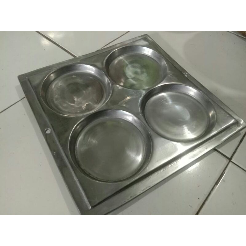 Loyang cetakan martabak mini lubang 4