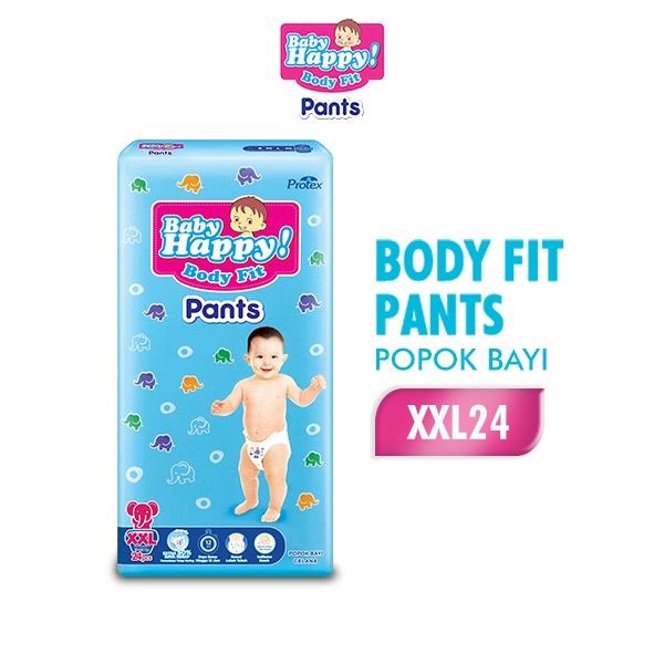 PROMO POPOK BABY HAPPY BODY FIT PANTS SIZE M34 / L30 / XL26 / XXL24