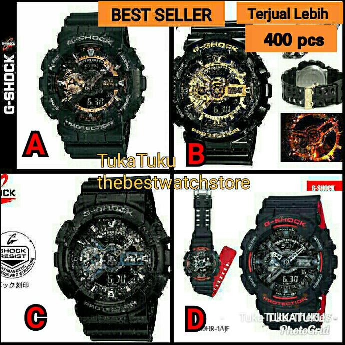 jam tangan casio g shock ga 110 ori bm