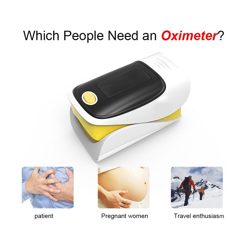 Oximeter Fingertip Pulse Oxymeter Yonker YK-80A [ Alat Pengukur Kadar Oksigen Dalam Darah Akurat ]