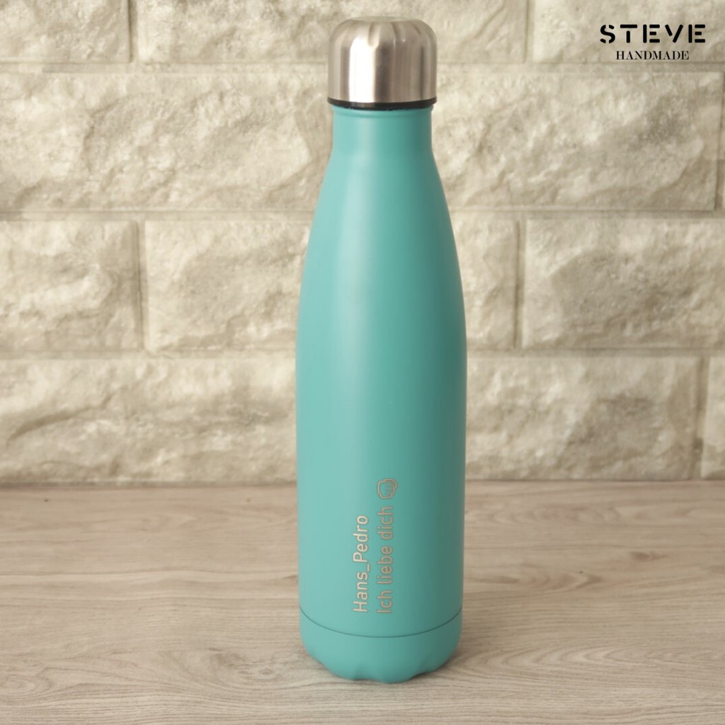 Botol minum stainless termos vacuum tumbler travel mug TM0317 Blue