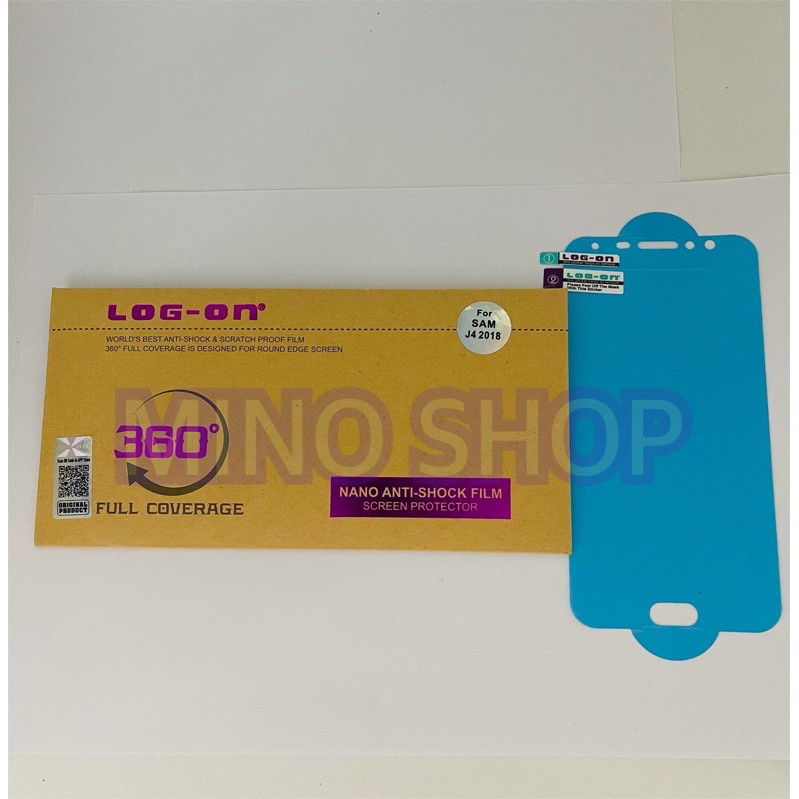 ANTISHOCK LOG ON SAMSUNG J4 2018 SCREEN PROTECTOR - ANTIGORES JELLY