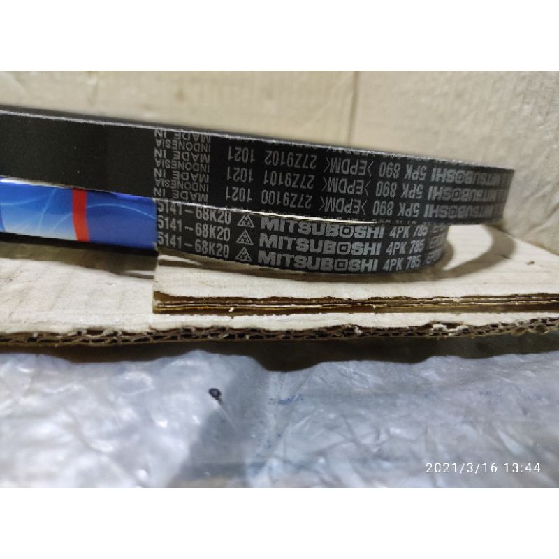 Fan belt set Karimun Wagon R Original SGP