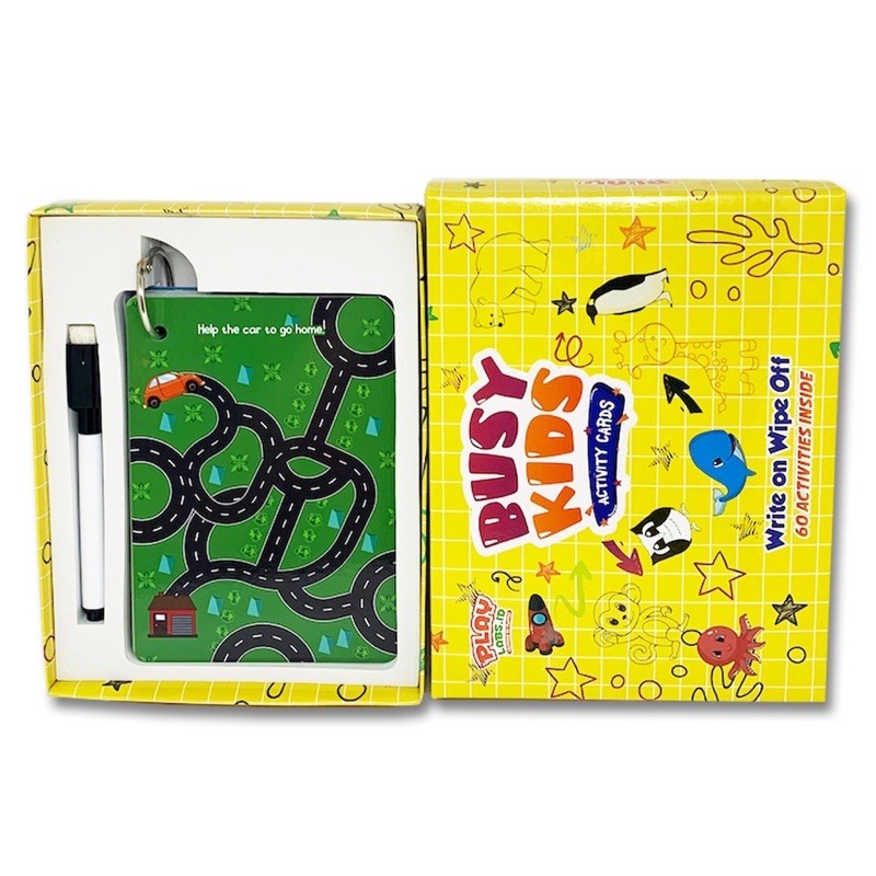 PLAYLABS BUSY KIDS ACTIVITY CARDS - MAINAN EDUKASI