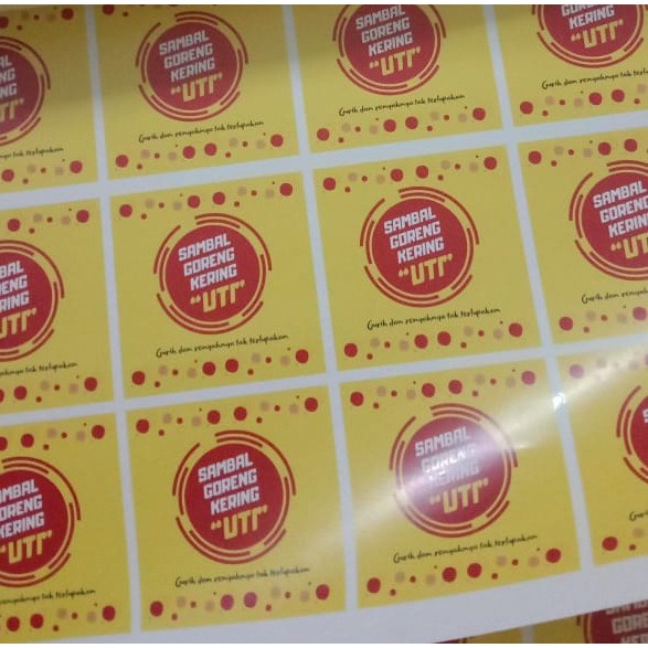

Cetak Sticker / Sticker chromo / Murah Berkualitas A3+