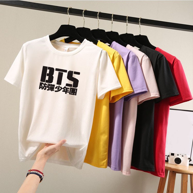 FLEURIR - 2 KAOS WANITA DEWASA LENGAN PENDEK TUMBLR TEE UNISEX