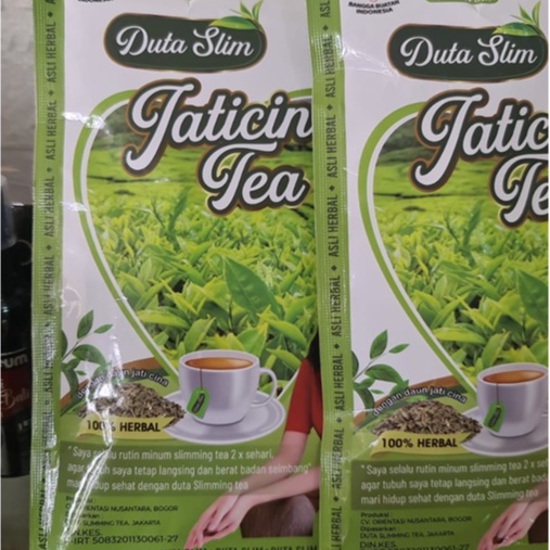 

Teh Celup Jaticina Tea Duta Slim