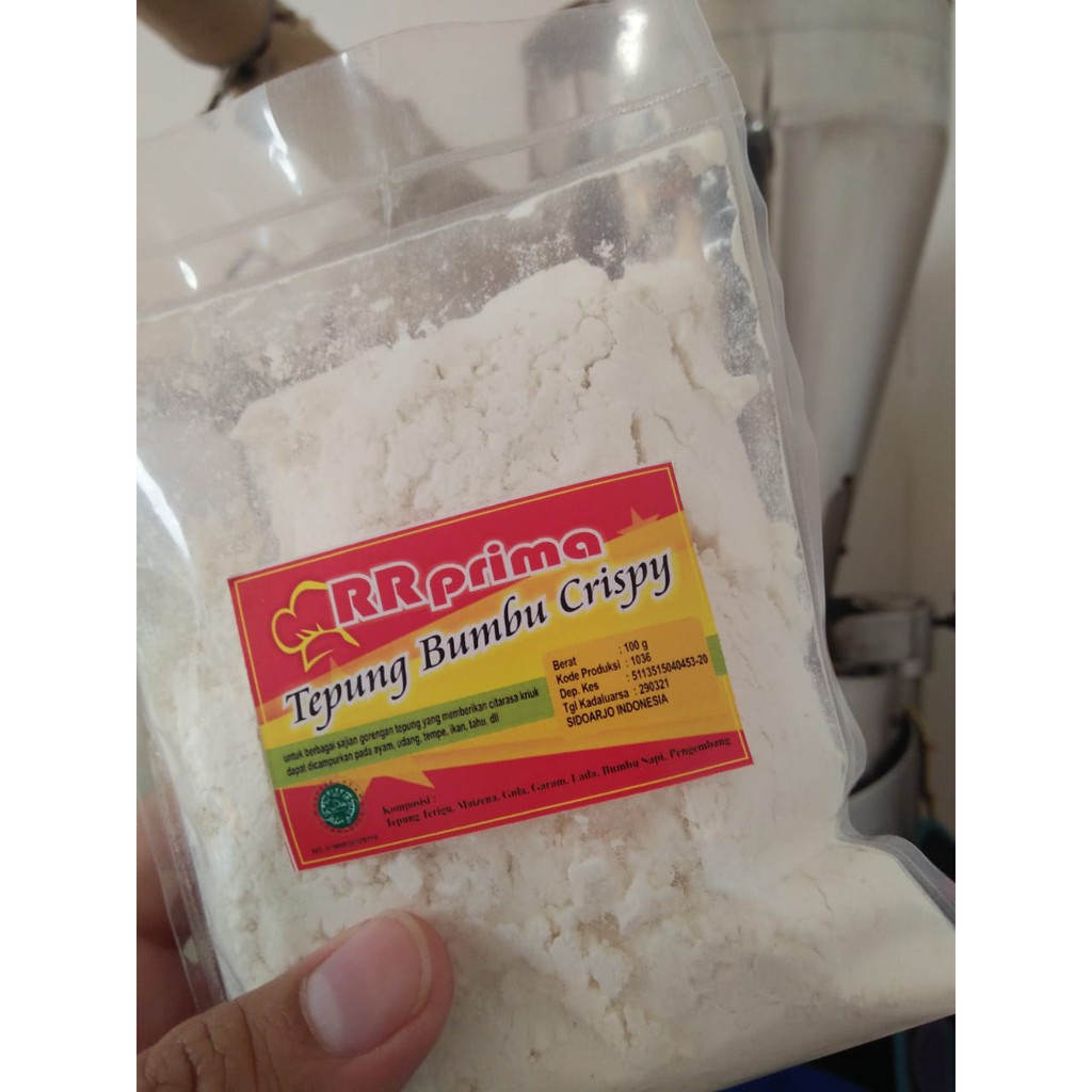 

TEPUNG BUMBU CRISPY / TEPUNG KRIUK / TEPUNG CRISPY 100 gr