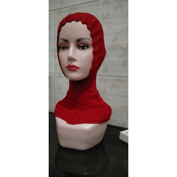 Ciput Rajut inner hijab inner leher