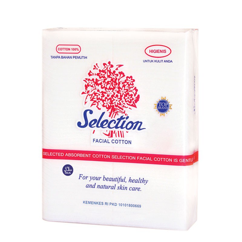 ^ KYRA ^ Selection Facial Cotton Kapas Katun Membantu Menbersihkan Sisa Make Up