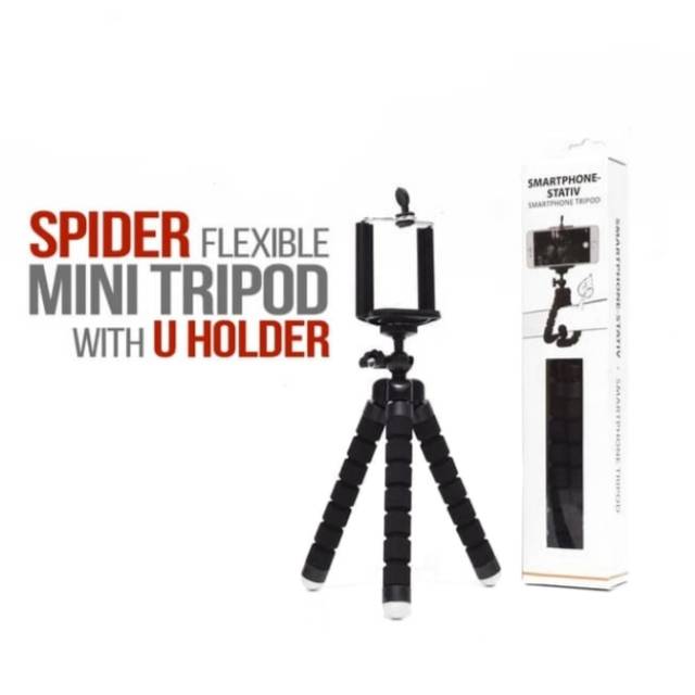Tripod Hp mini spider Tripod fleksibel tripod vlogger hp tripod youtuber tripod meja tripod hp murah