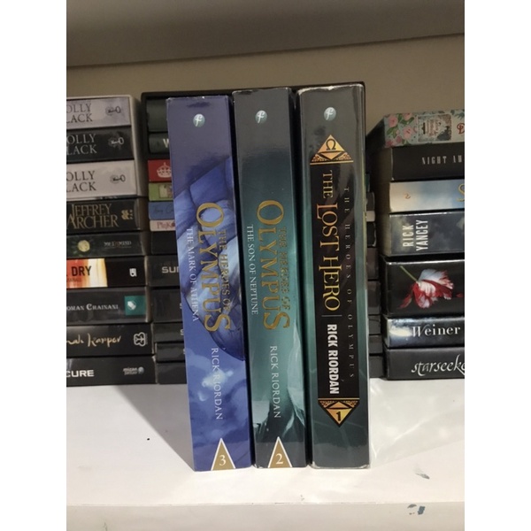 BUNDLE BUKU RICK RIORDAN (MAGNUS CHASE & HEROES OF OLYMPUS)