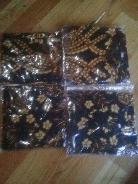 Baju Batik Couple Keluarga Anak Gamis Super Jumbo Manuk Tarung