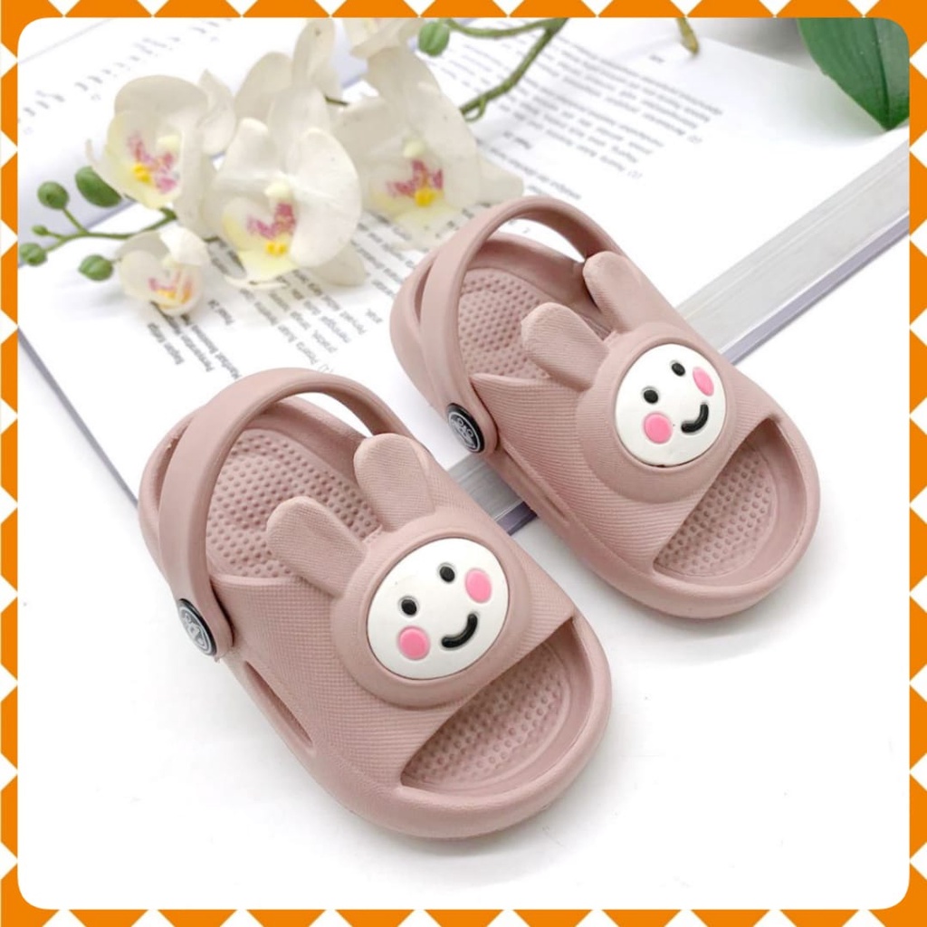 Sandal Selop Sandal Anak Perempuan bahan Karet Motif Boneka Terbaru Size19-24