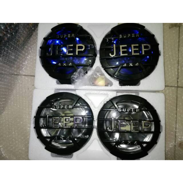 FOGLAMP MOBIL JEEP 4X4 LAMPU DEPAN TEMBAK SOROT JEEP