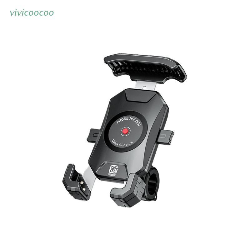 VIVI   Universal Premium Phone Holder for Motorcycles-bicycle Handlebars 360° Rotation