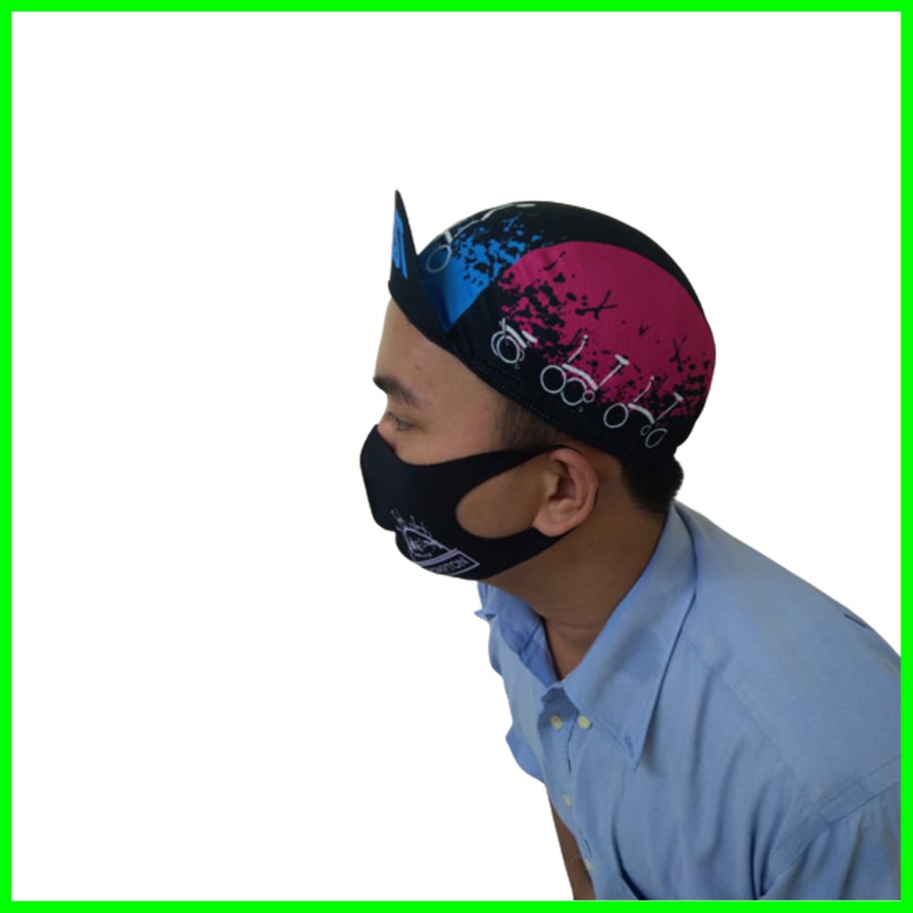 Topi Brompton  Bersepeda + Free Masker 2 Pcs (All Type)