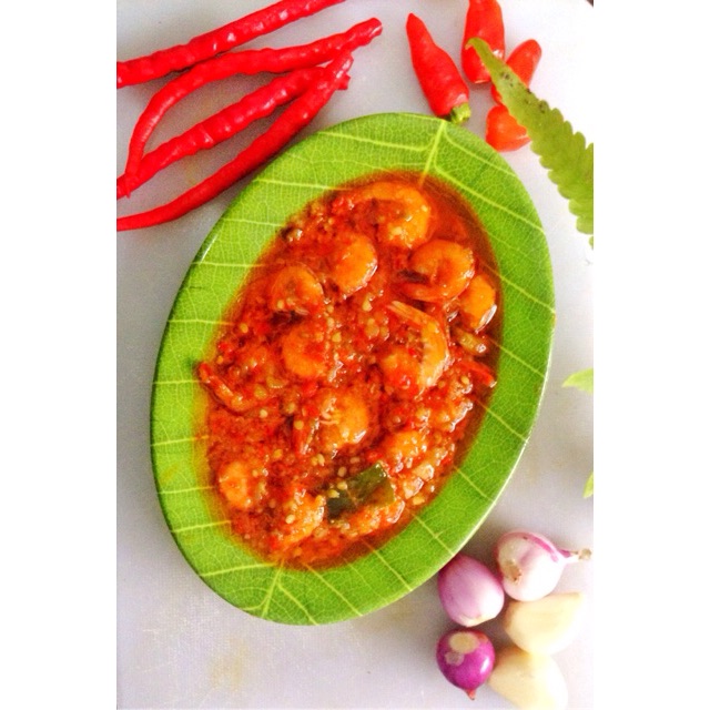 

Sambal Udang 250ml (Sambel Kemasan)