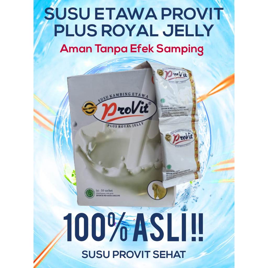 

Susu Etawa Provit Plus Royal Jelly 1 Box