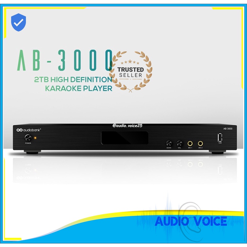 Player Karaoke Audiobank AB-3000 Garansi Resmi Original