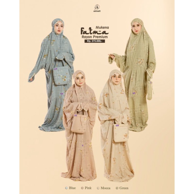 MUKENA FATMA DEWASA BY AR RAFI ORI || INAYAHHIJAB