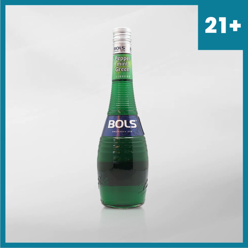 Bols Peppermint Green 700 Ml ( Original &amp; Resmi By Vinyard )