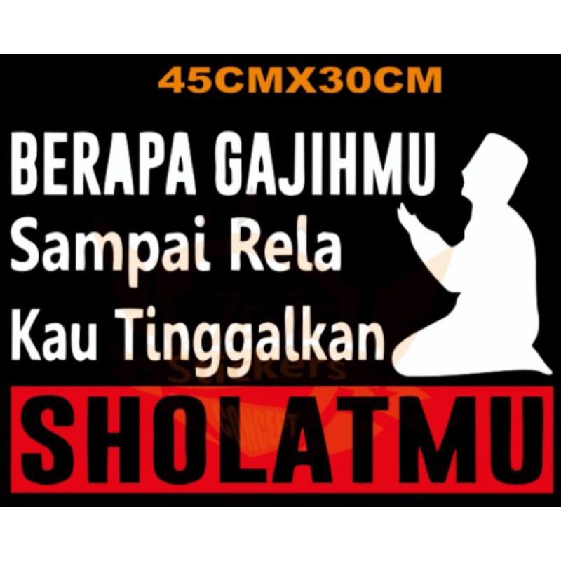 STIKER CUTTING KACA MOBIL, TRUK, PICK UP, STIKER TULISAN SINDIRAN LUCU