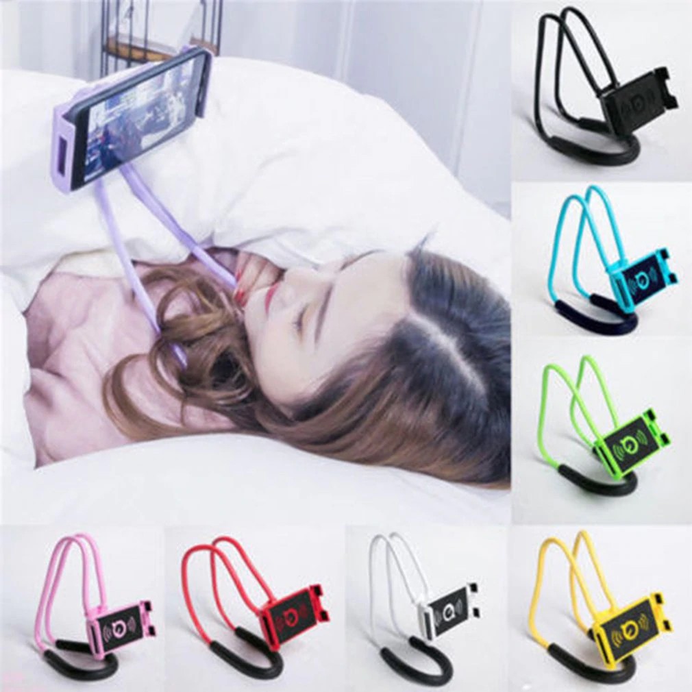 Meja Leher Holder Handphone Flexible Aksesoris Penyangga Lazypod Lazyneck Plastik Serbaguna Universal