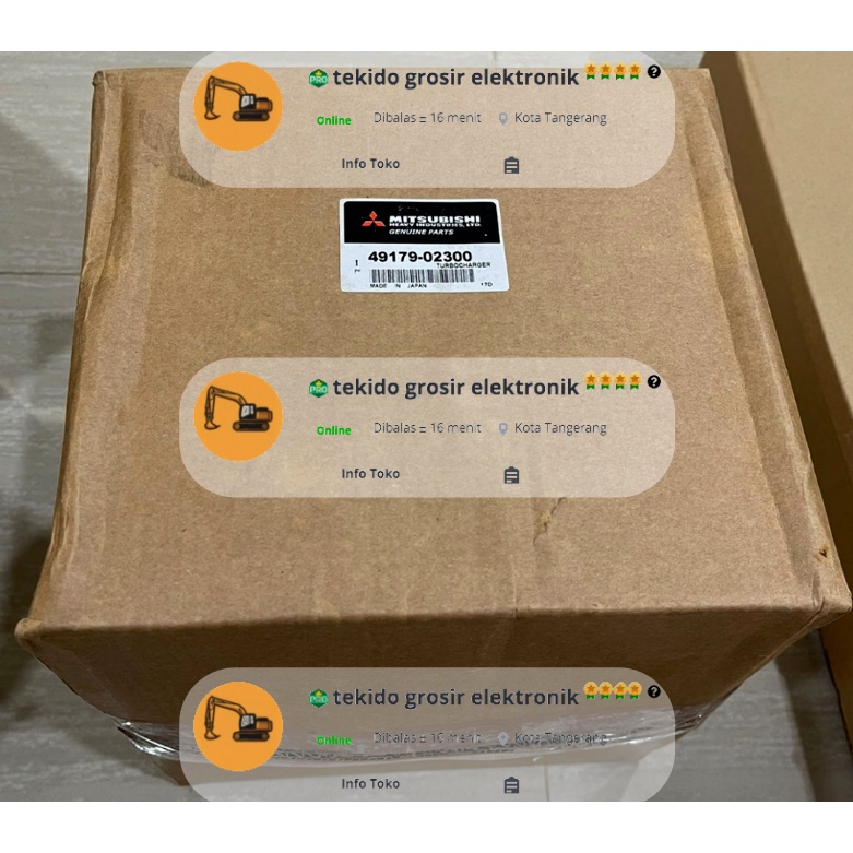 Turbocharger Caterpillar 320C / 320D / 5i7952 / 49179-02340