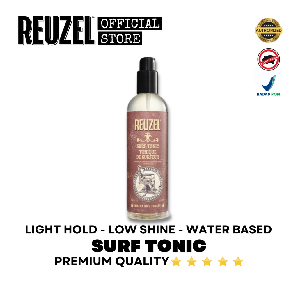 REUZEL SURF TONIC - LIGHT HOLD / LOW SHINE / WATER BASED