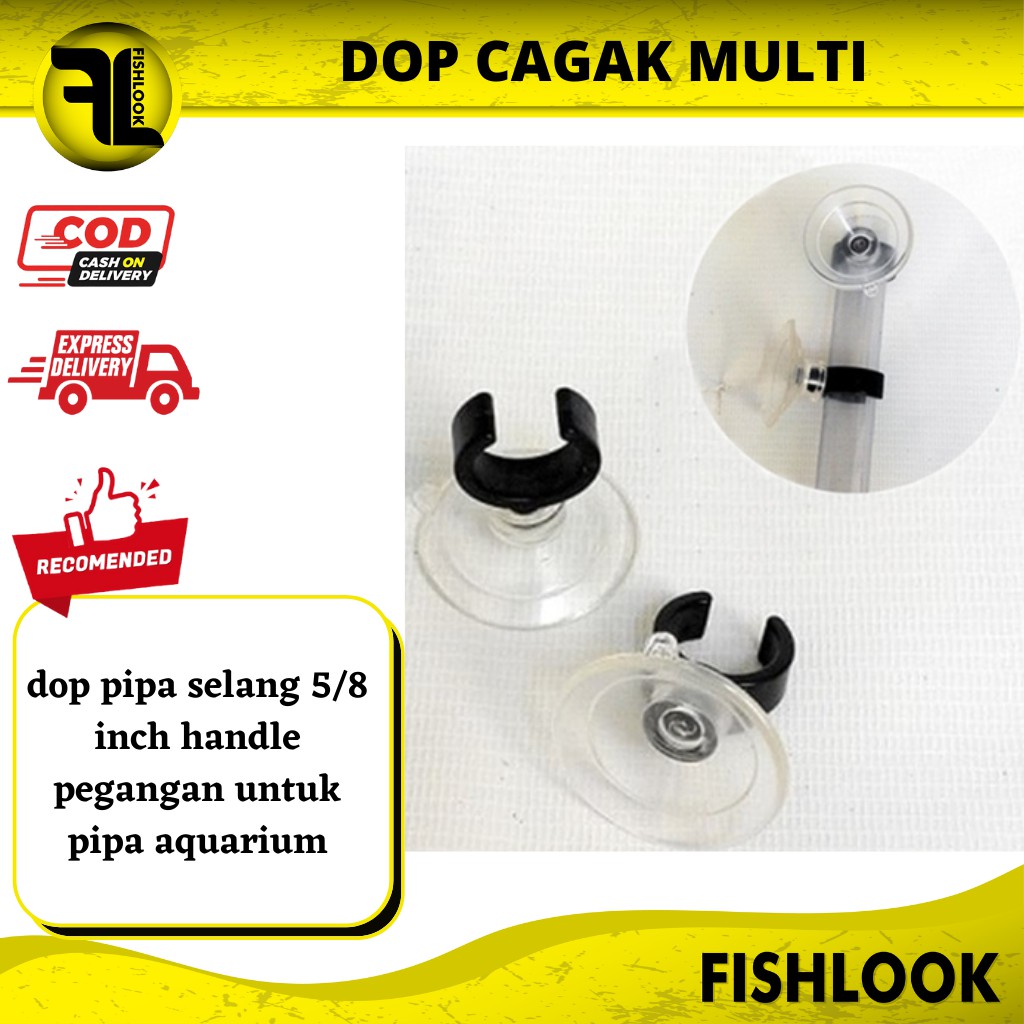 Dop Cagak Pipa multi kop pipa aquarium aquascape murah