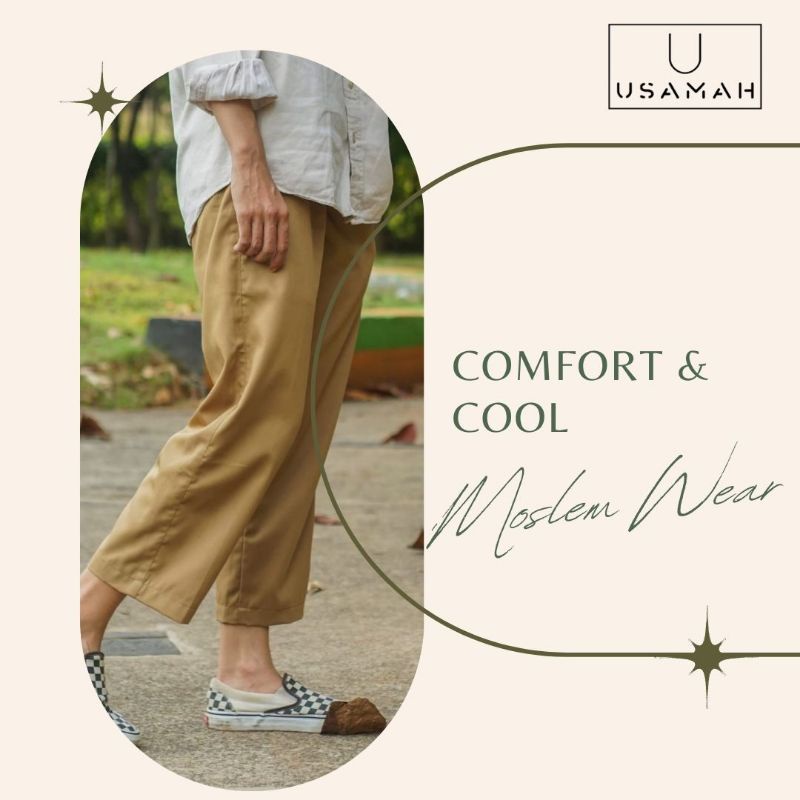 Sirwal Light Moca / Celana Sirwal / Sirwal /Celana Sunnah