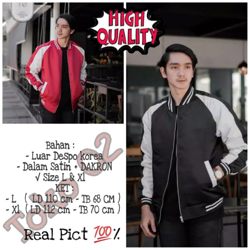 Sukajan Polos Murah Original Bomber Jacket Sukajan Bomber Jacket Jaket Bomber