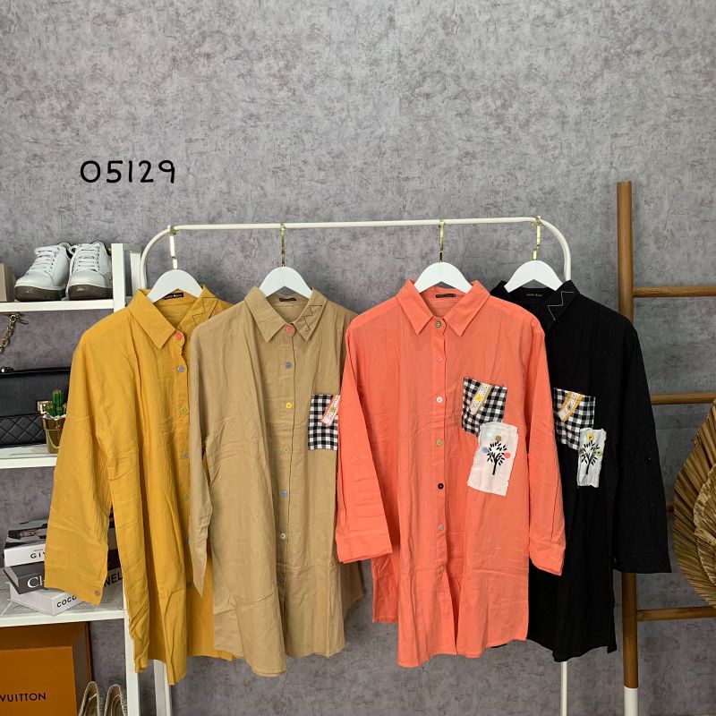 Kemeja Tunik Wanita Import I Baju Kemeja Tunik Wanita I Blouse Tunik Wanita I Baju Kemeja Tunik I Ke
