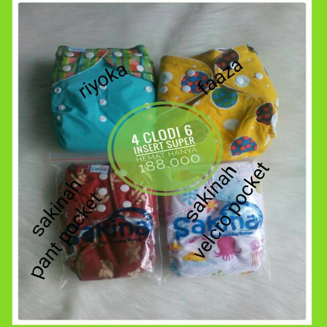 paket hemat clodi mix murmer