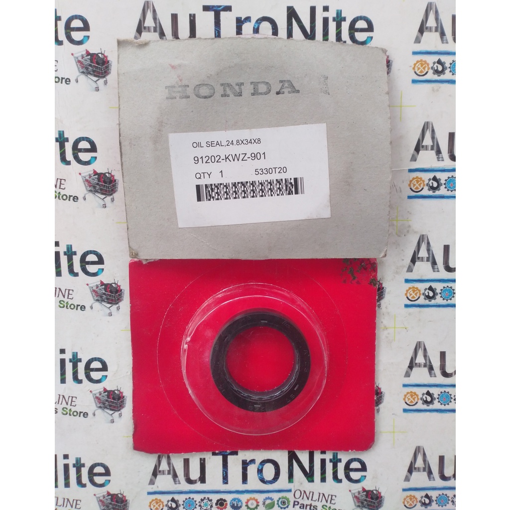 OIL SEAL CrankShaft 24.8X34X8 91202-KWZ-901 Original Honda Revo 110 AT