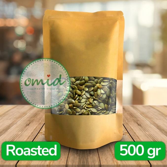 

Organic Roasted Pumpkin Seeds (Biji Labu Panggang Organik) 500gr