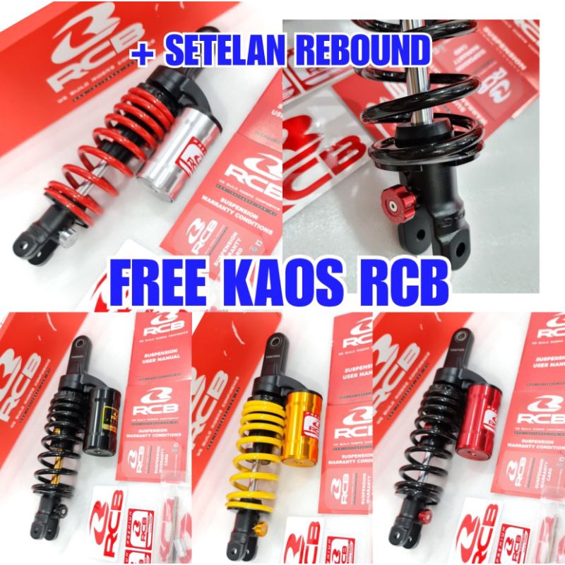 SHOCKBREAKER SHOCK RCB MB2 + MB2+ PRINCESS BLACK SERIES BEAT VARIO 110 125 150 MIO M3 MIO J XRIDE FINO SOUL GT GENIO SCOOPY XEON FAZZIO MIO GEAR FREEGO SPIN NEXT DLL