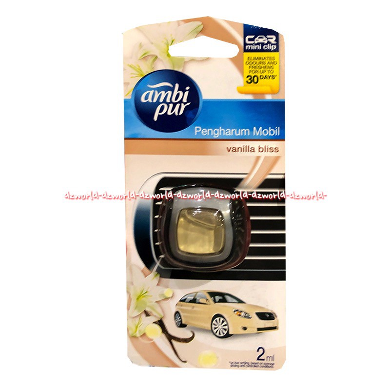 Ambi pur Car Pengharum Mobil AmbiPur Car Mini Clip 30 day 30 Hari Ambipoer cars