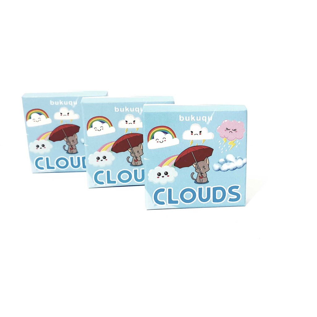 

Stiker Journal CLOUDS/ Awan untuk notebook, scrap book, bullet journal